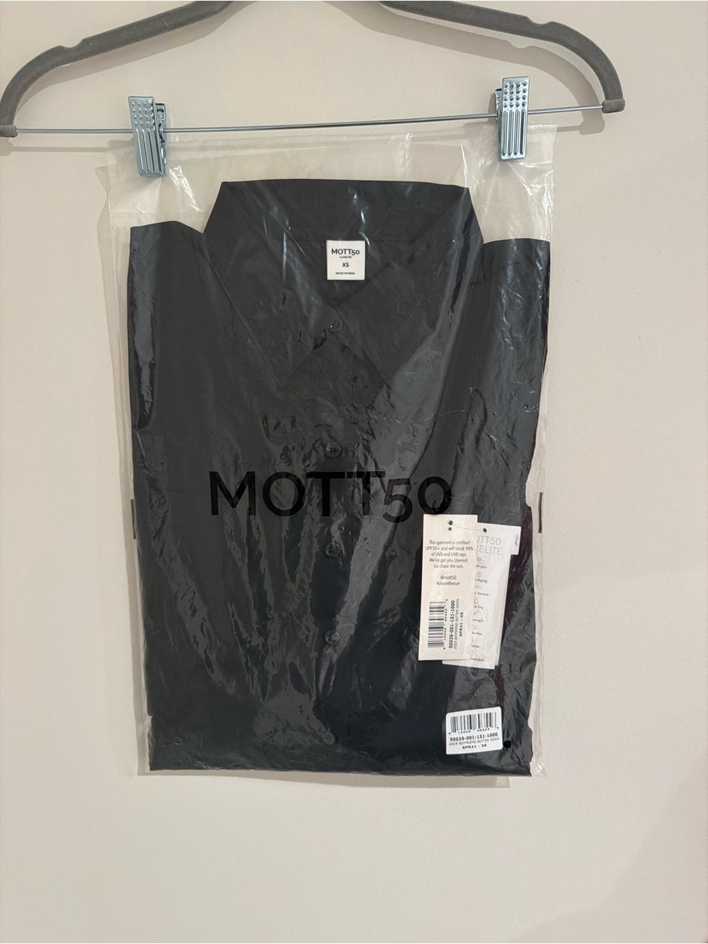 Mott50 Black Josie Oversized Boyfriend Button-Down Shirt / Swim Cover-Up